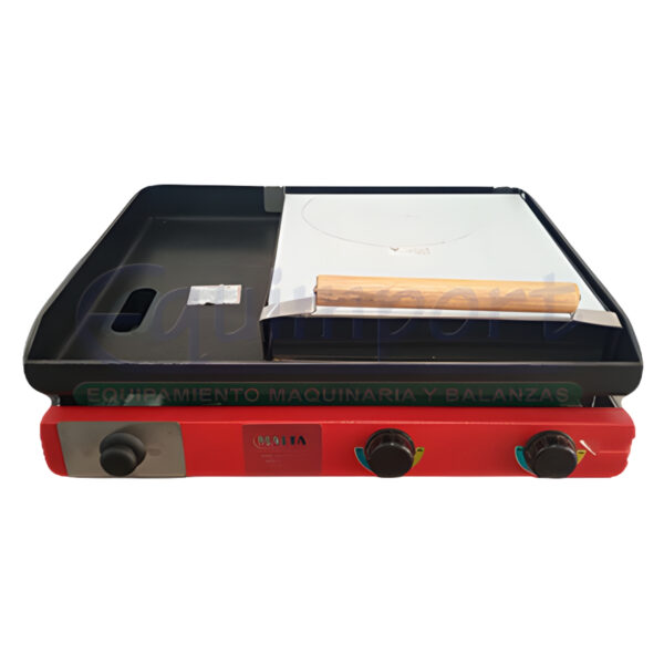 PLANCHA HAMBURGUESERA CON TAPA 120cm