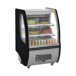 Mostrador refrigerado confiteria 0.74m 1 evap+base con serpentin